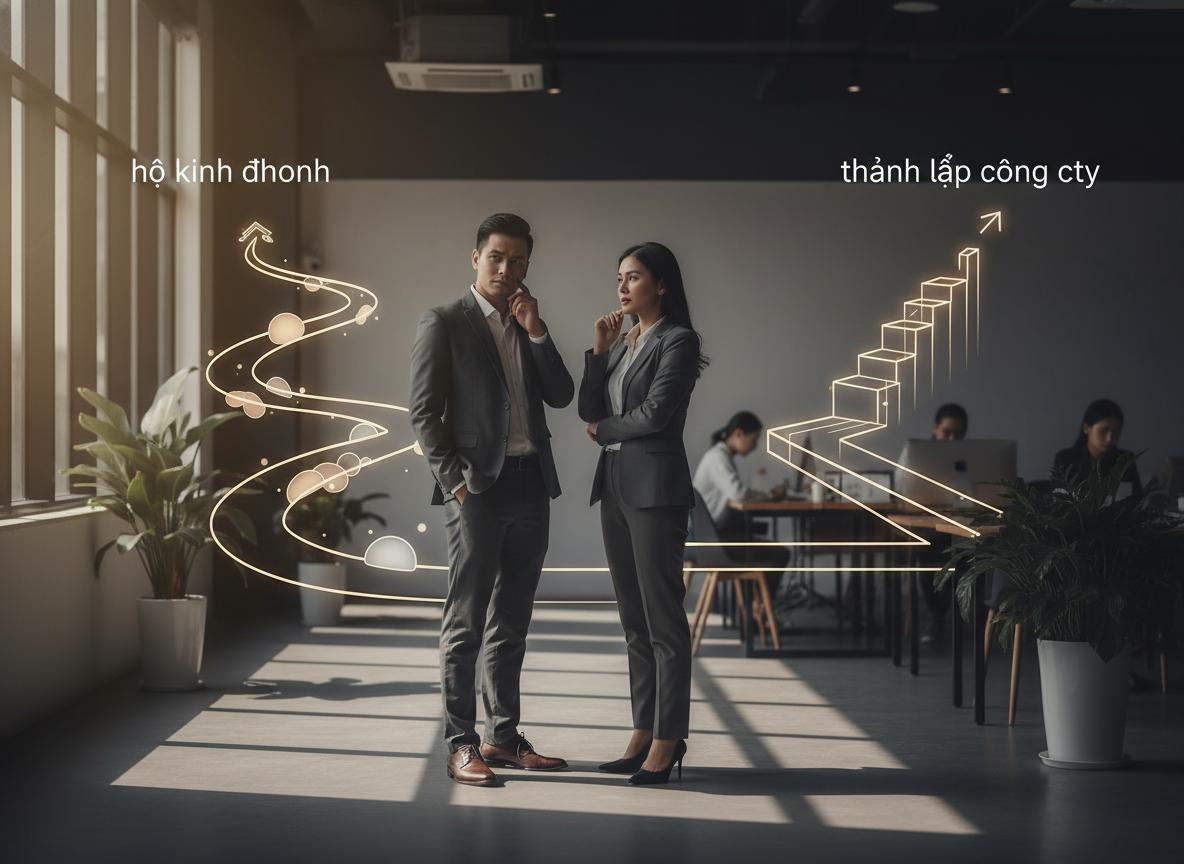 hộ kinh doanh vs công ty