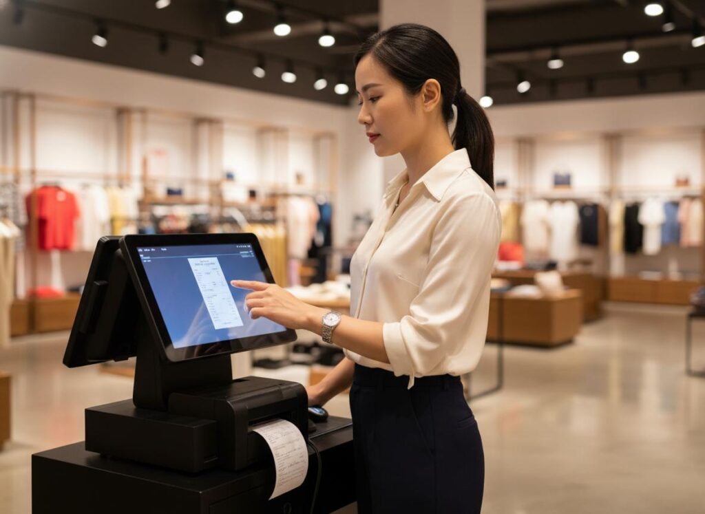 Hóa đơn máy tính tiền