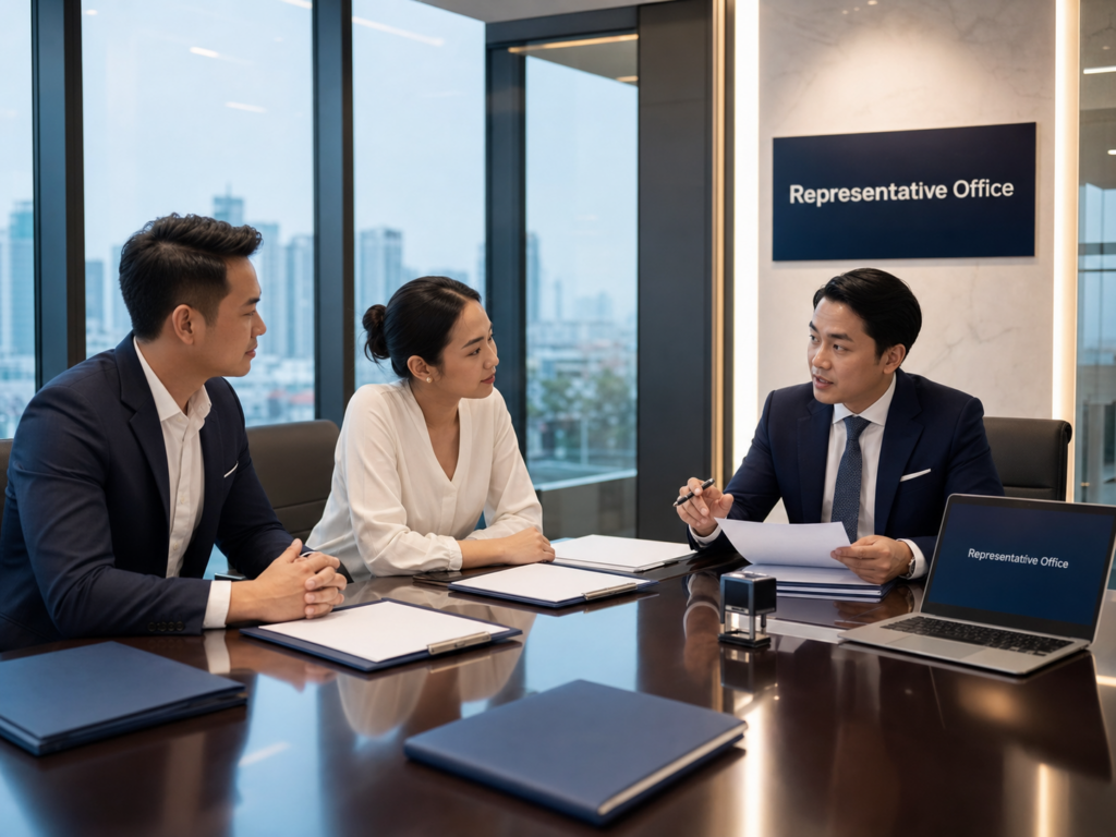 thành lập văn phòng đại diện