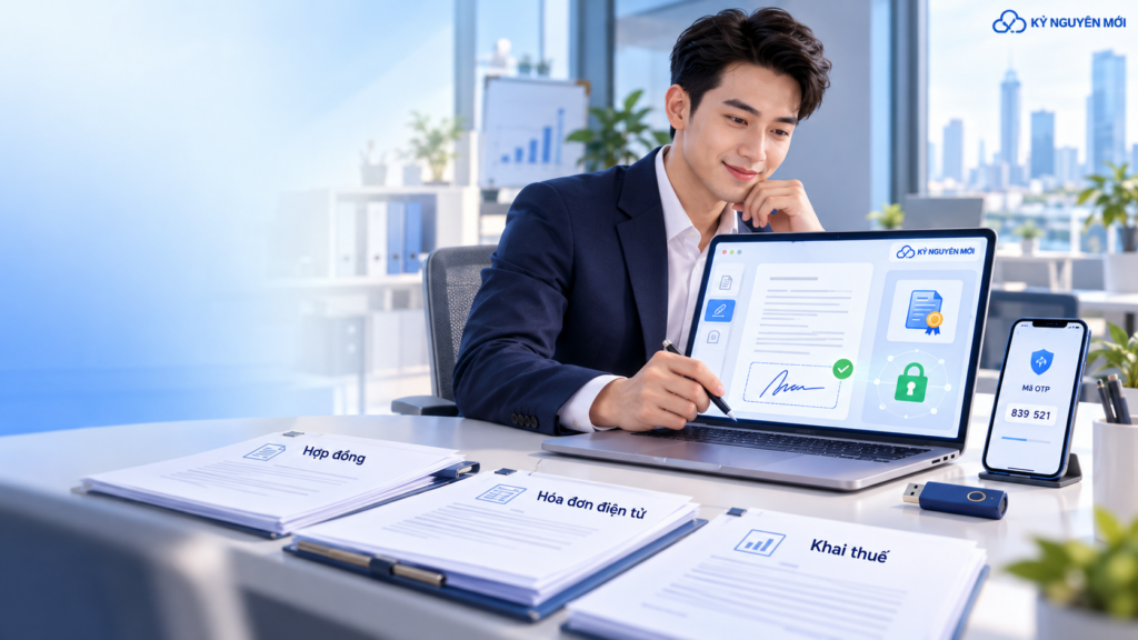 chữ ký số cho doanh nghiệp mới