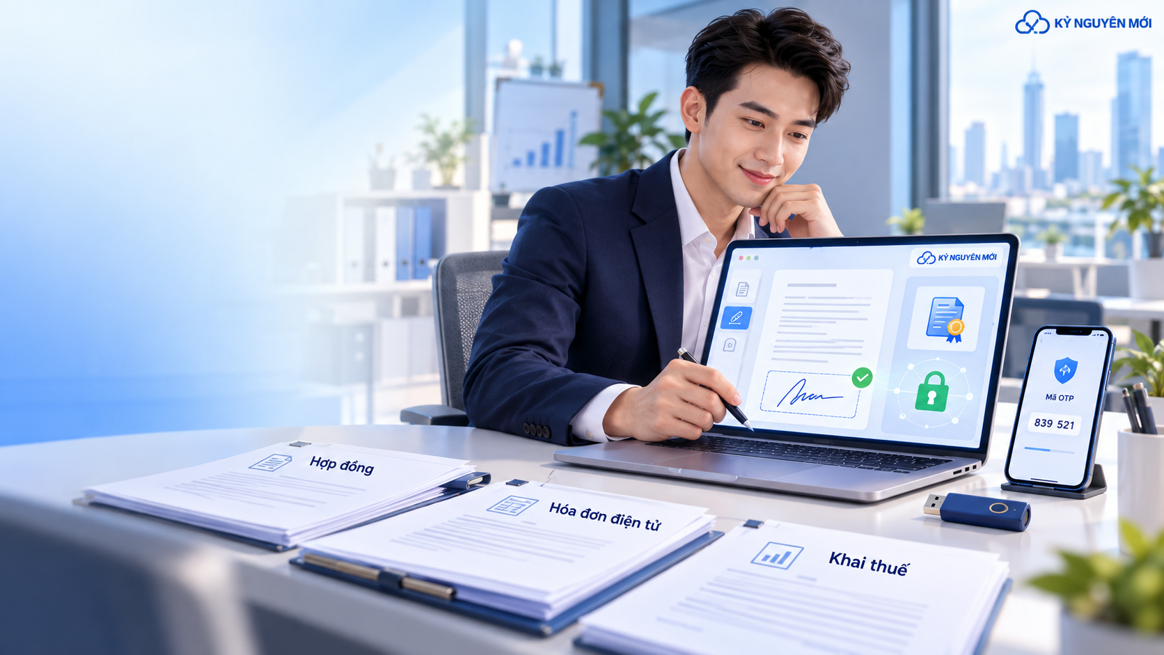 chữ ký số cho doanh nghiệp mới