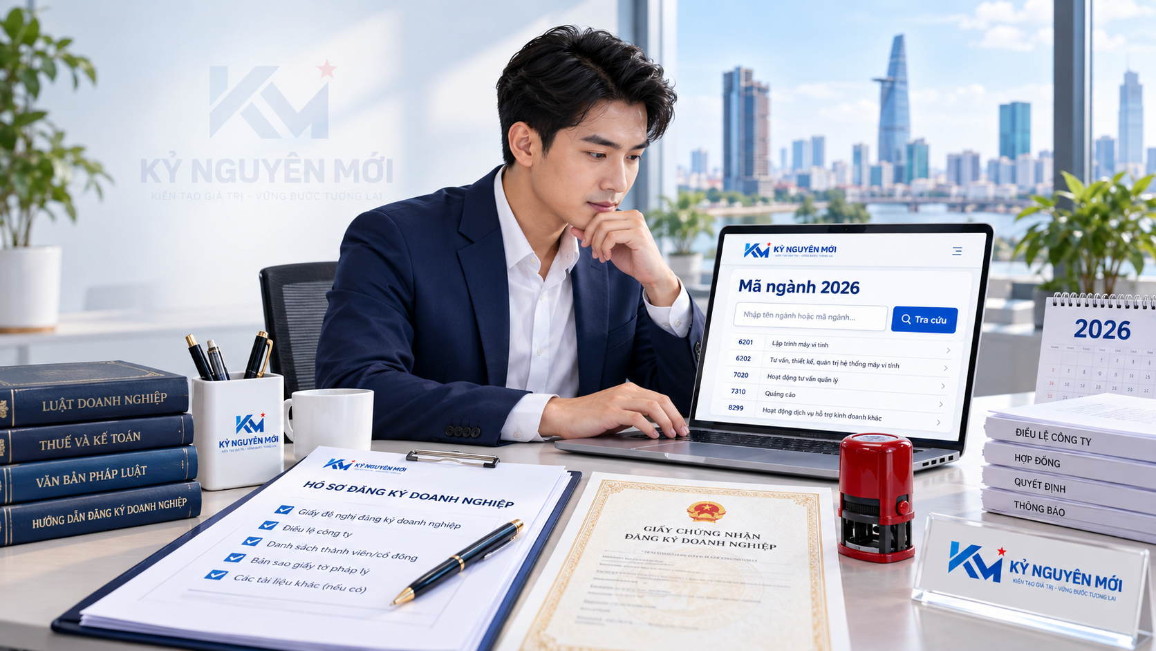 Cách tra cứu mã ngành kinh doanh 2026 nhanh và đúng